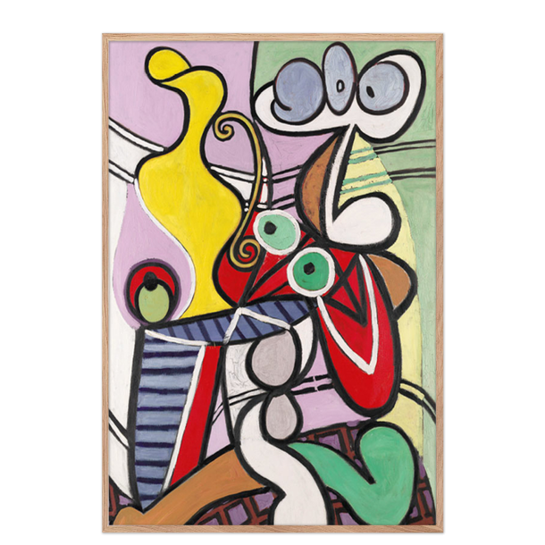 Picasso. Large still life on a pedestal table (STOR)