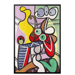 Picasso. Large still life on a pedestal table (STOR)