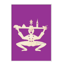 Andersen, H.C - A - Klovn med bakke med bygninger / A 12