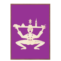 Andersen, H.C - A - Klovn med bakke med bygninger / A 12