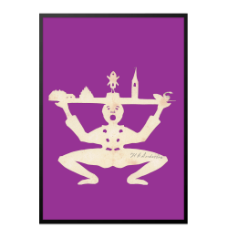 Andersen, H.C - A - Klovn med bakke med bygninger / A 12