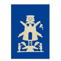 Andersen, H.C - A - Hvid mllemand med port og to hjerter / A 8