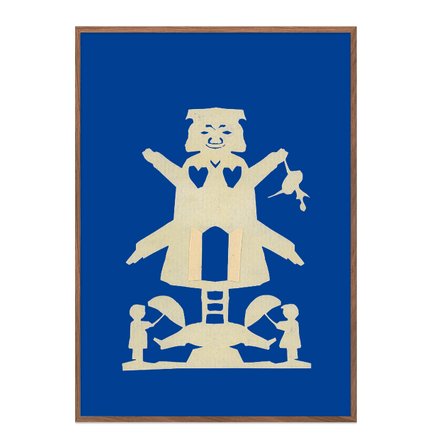 Andersen, H.C - A - Hvid mllemand med port og to hjerter / A 8