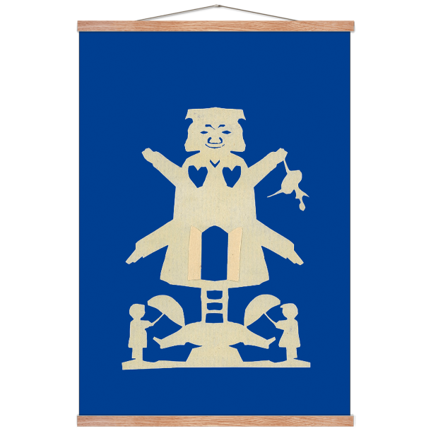 Andersen, H.C - A - Hvid mllemand med port og to hjerter / A 8