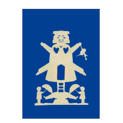 Andersen, H.C - A - Hvid mllemand med port og to hjerter / A 8