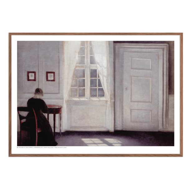 Hammershi, Stue i Strandgade med solskin p gulvet