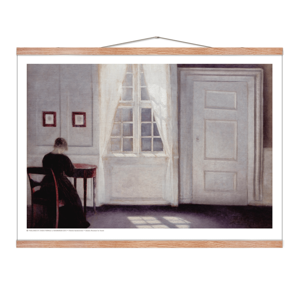 Hammershi, Stue i Strandgade med solskin p gulvet