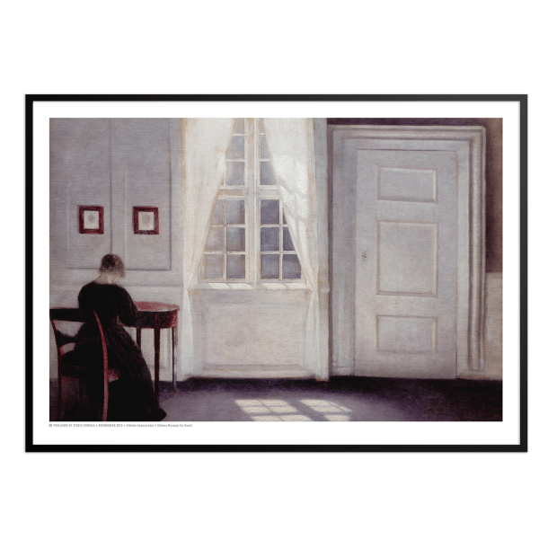 Hammershi, Stue i Strandgade med solskin p gulvet