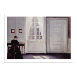 Hammershi, Stue i Strandgade med solskin p gulvet