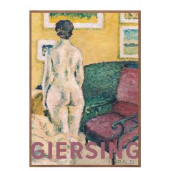 Harald Giersing. Interior with Standing Nude