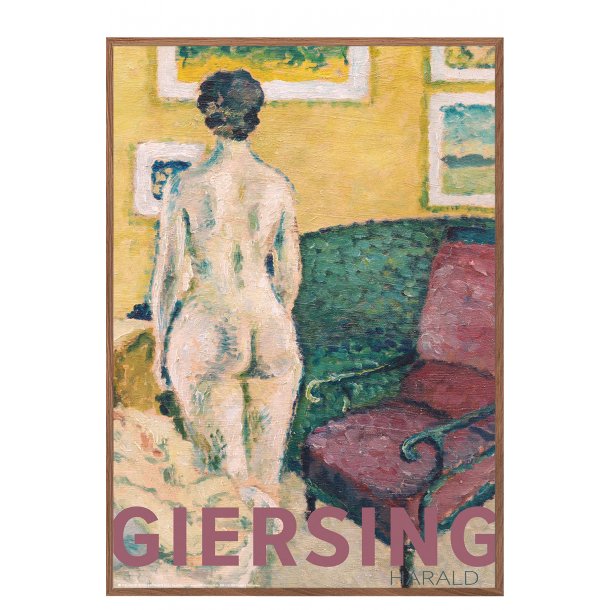 Harald Giersing. Interir med ngen kvinde