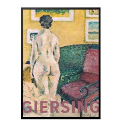 Harald Giersing. Interior with Standing Nude