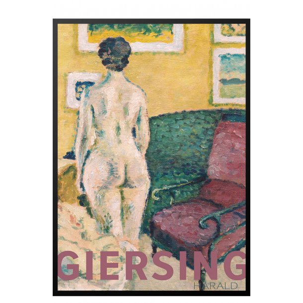 Harald Giersing. Interir med ngen kvinde