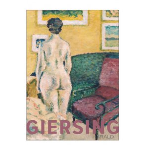 Harald Giersing. Interieur mit nackter Frau