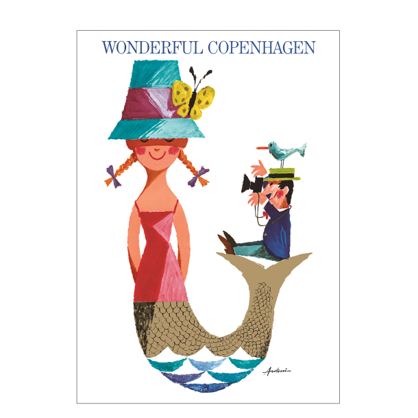 Wonderful Copenhagen mermaid, Antoni