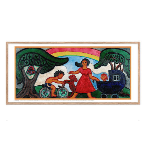 Heerup, 2. Kvinde med barnevogn