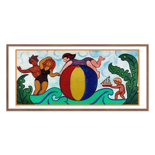 Heerup, 1. Badende par med badebold