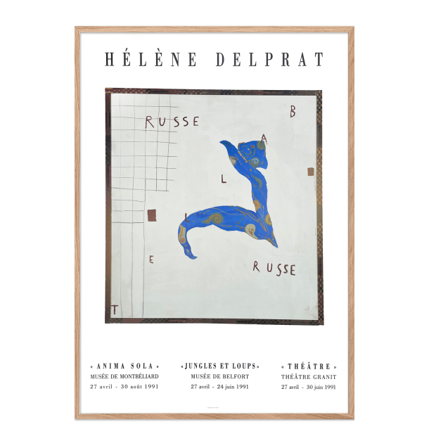 Helene Delprat - Russe (Original litografi plakat)