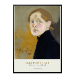 Selfportrait. Helene Schjerfbeck