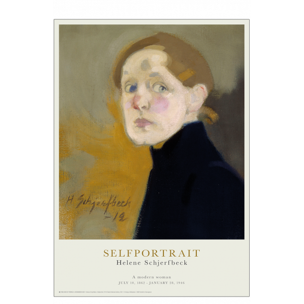 Selfportrait. Helene Schjerfbeck