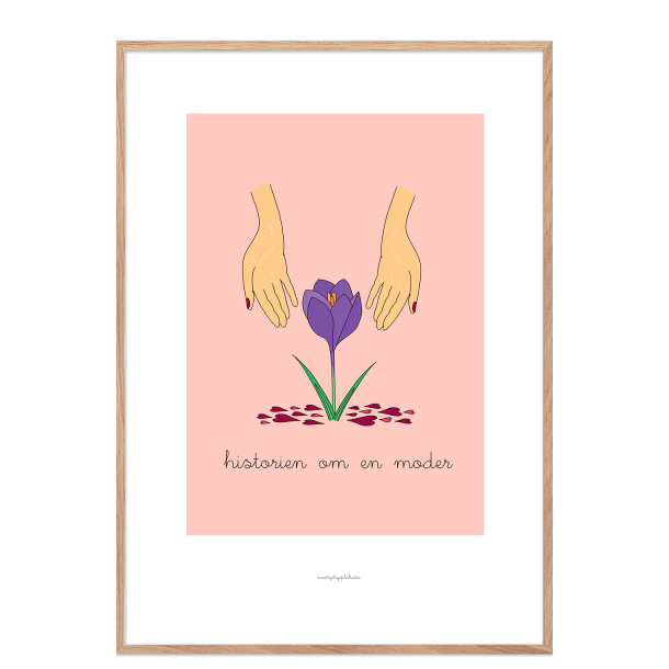 H.C. Andersen - Historien om en moder. Brneplakat.