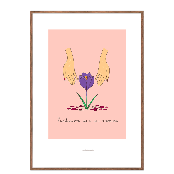 H.C. Andersen - Historien om en moder. Brneplakat.