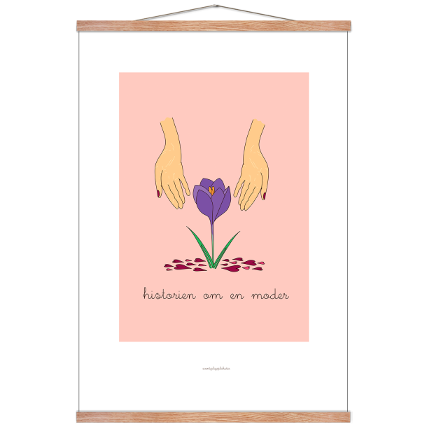 H.C. Andersen - Historien om en moder. Brneplakat.