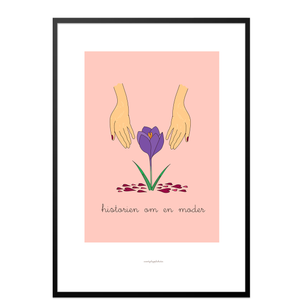 H.C. Andersen - Historien om en moder. Brneplakat.