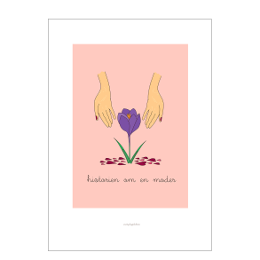 H.C. Andersen - Historien om en moder. Brneplakat.