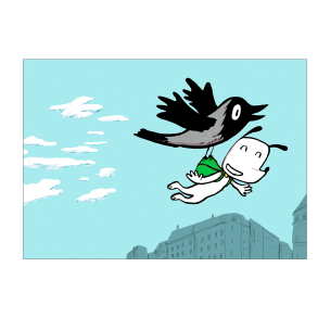 Hunden Ib hochfliegend