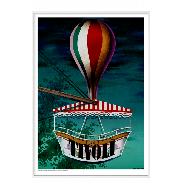 Tivoli 1943 plakat. Ballongynge. Ib Andersen