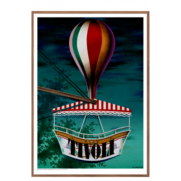 Tivoli 1943 plakat. Ballongynge. Ib Andersen