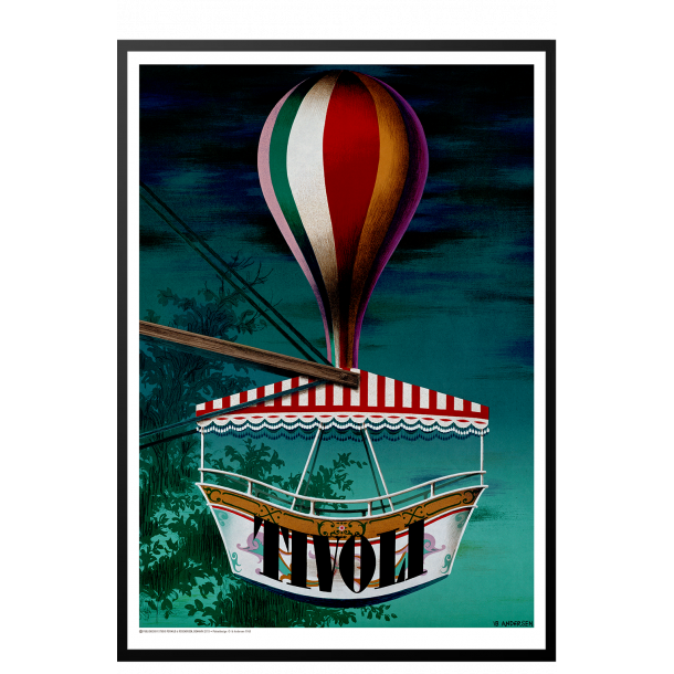 Tivoli 1943 plakat. Ballongynge. Ib Andersen