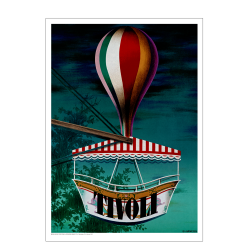 Tivoli 1943 poster. Ballongynge. Ib Andersen