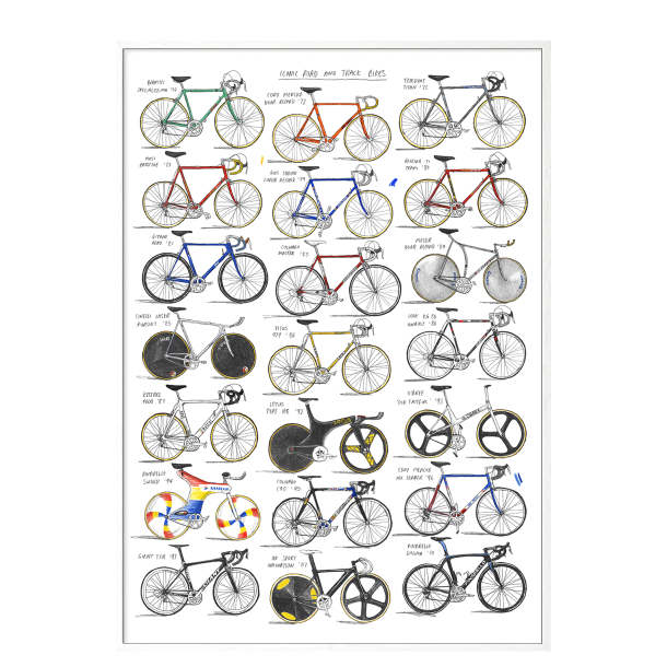 Ikoniske landevejs- og banecykler