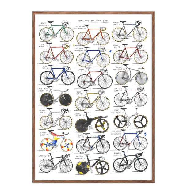 Ikoniske landevejs- og banecykler