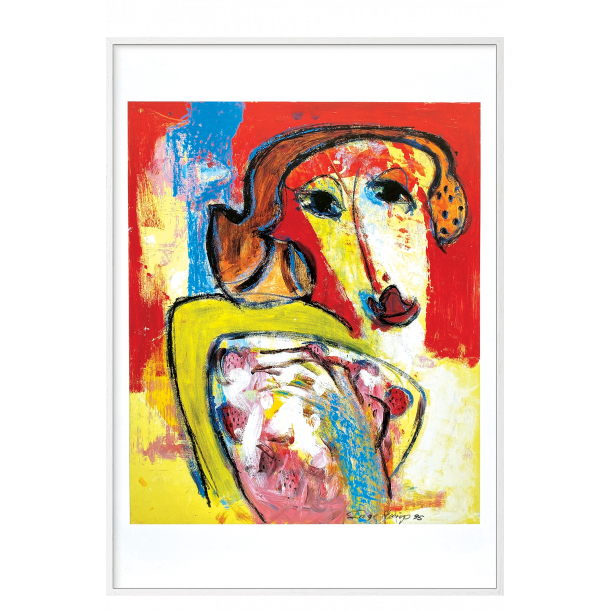 Rdt og gult motiv 1995, Inge Hrup