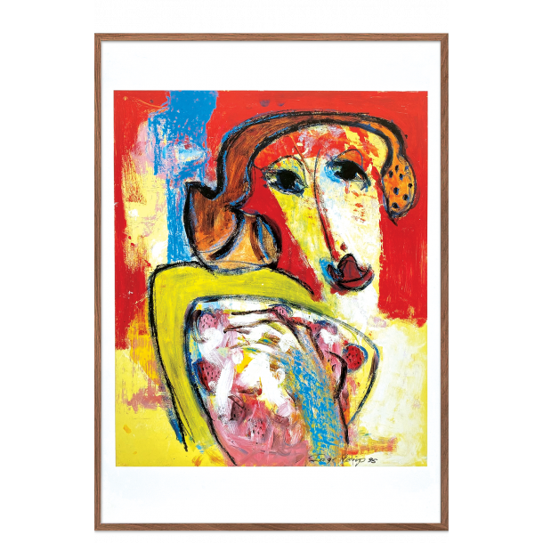 Rdt og gult motiv 1995, Inge Hrup