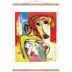 Rdt og gult motiv 1995, Inge Hrup