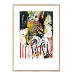 Abstrakt motiv, Inge Hrup