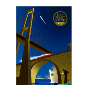 Refn, Ingenirens 120 rs jubilumsplakat