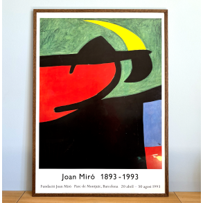 Joan Mir. Ausstellungsplakat 1993