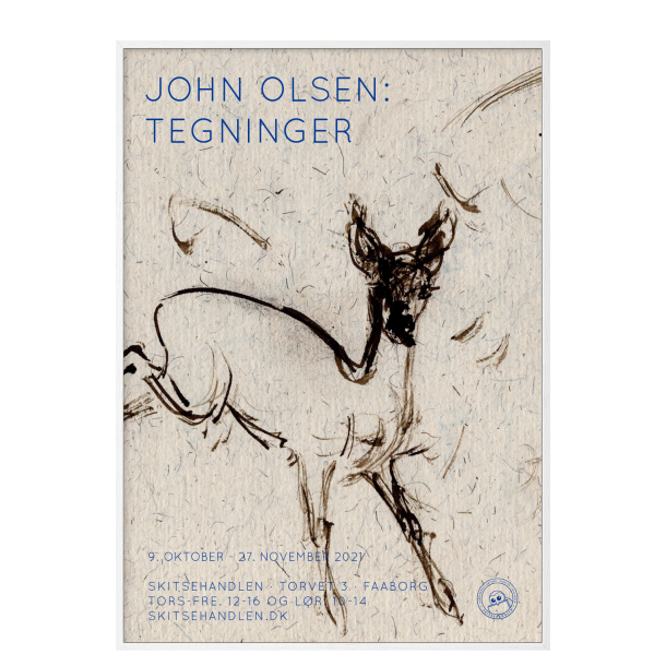 John Olsen. Tegninger. Skitsehandlen