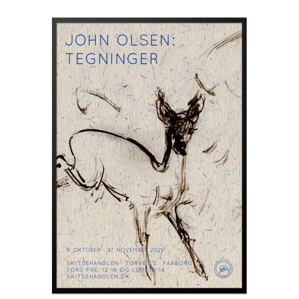 John Olsen. Tegninger. Skitsehandlen