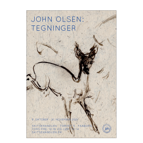 John Olsen. Tegninger. Skitsehandlen