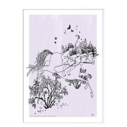 Mio my son. Jumping on a horse