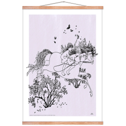 Mio my son. Jumping on a horse