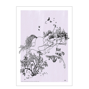 Mio, mein Sohn. Auf ein Pferd springen