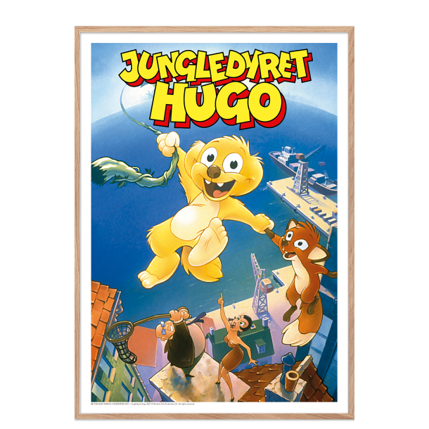 Jungledyret Hugo i havnen