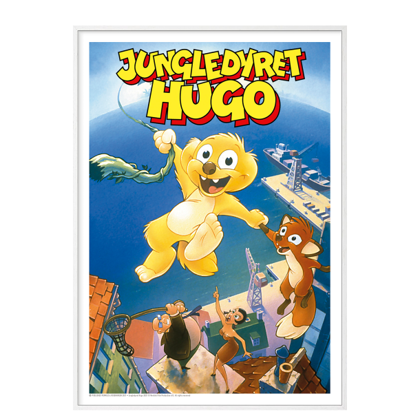 Jungledyret Hugo i havnen
